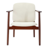 1960s Børge Mogensen Teak Armchair Model 165 Produced by Søborg Møbelfabrik, Denmark