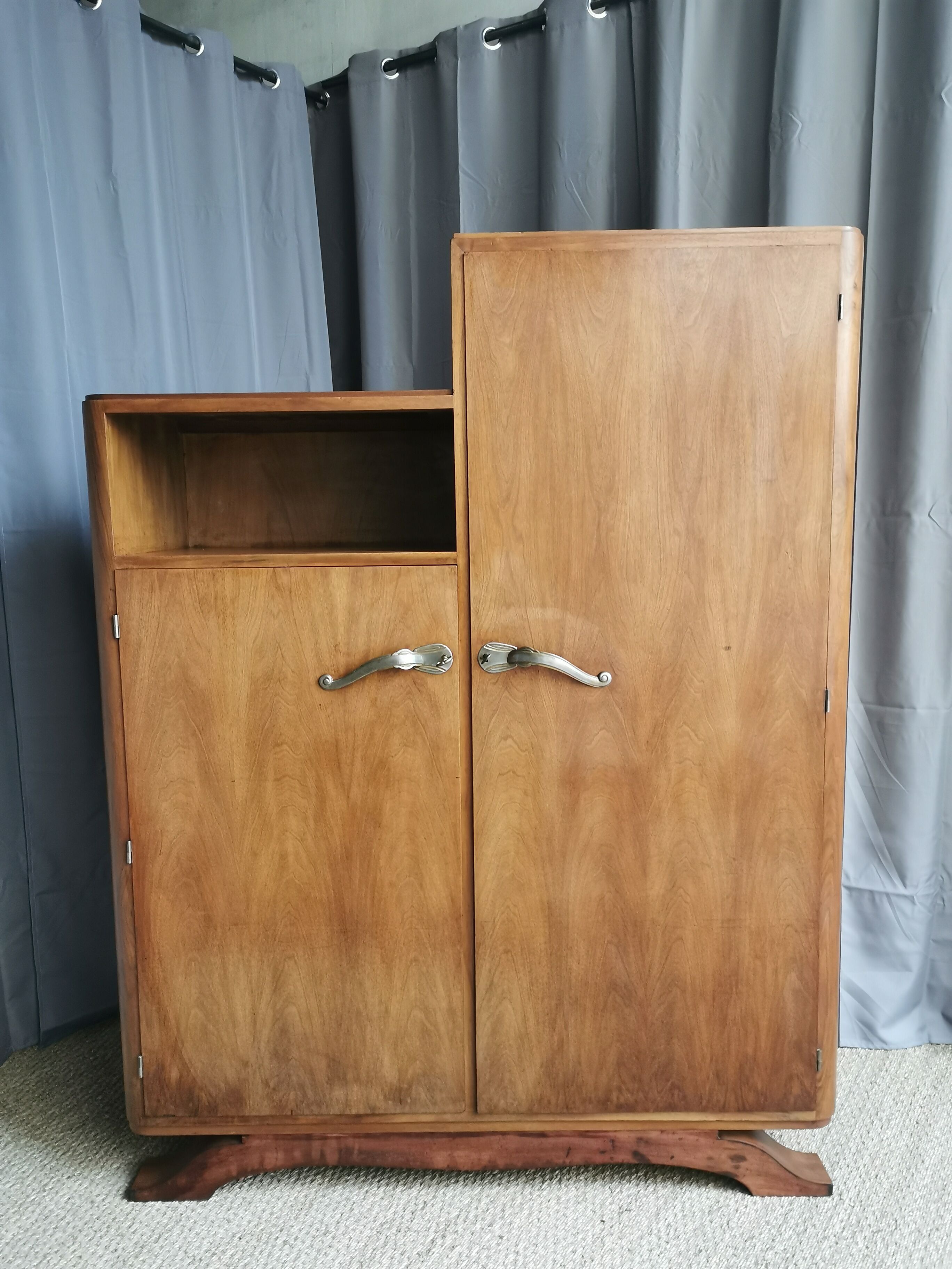 Vintage 50s asymmetrical wardrobe