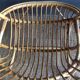 Paire de fauteuils rotin année 60