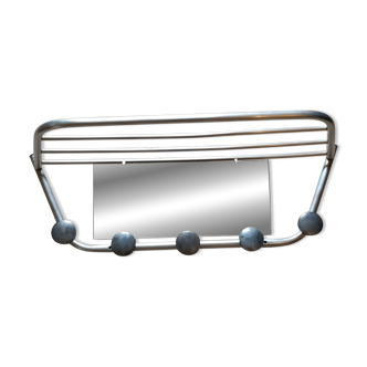 60s aluminum coat rack