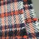 Jaeger tartan pattern blanket, 100% wool - 117x87 - Ref 855