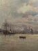 Breton, Marine, oil on canvas marouflée, nineteenth century