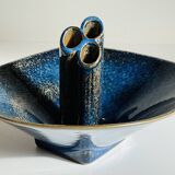 VINTAGE Geometric Ceramic VASE