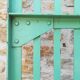 Plain riveted iron gate