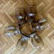 Vintage smoked glass lemonade set - vemam - made in italy