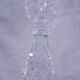 Pair of crystal candlesticks