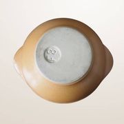 Série de trois bols à oreilles Grespots Digoin, circa 1950