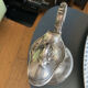 Carafe argent vermeil raisins