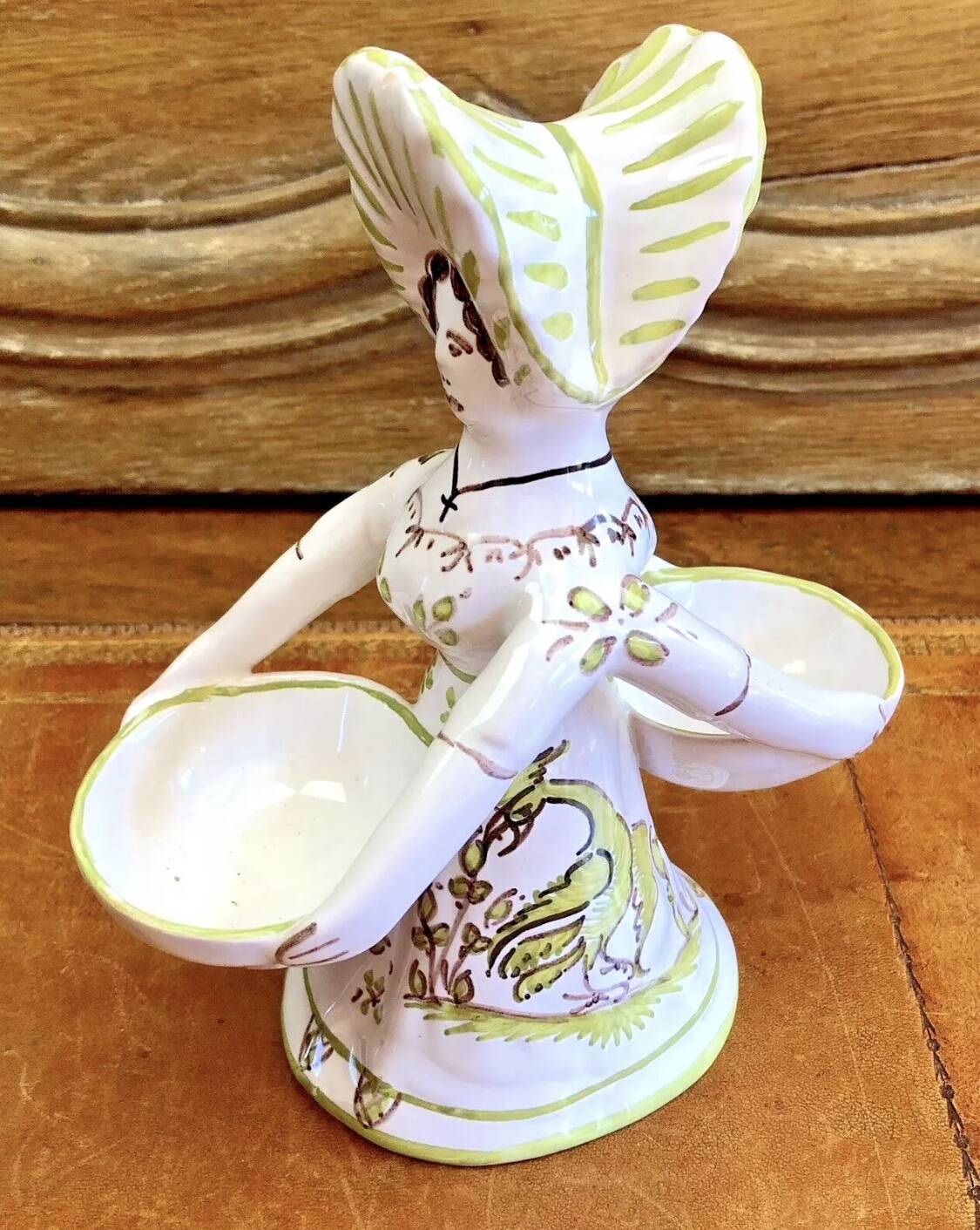 Antique Martes Tolosane salt and pepper shaker