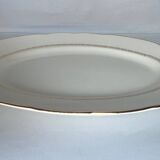 Plat ovale en faïence de gien