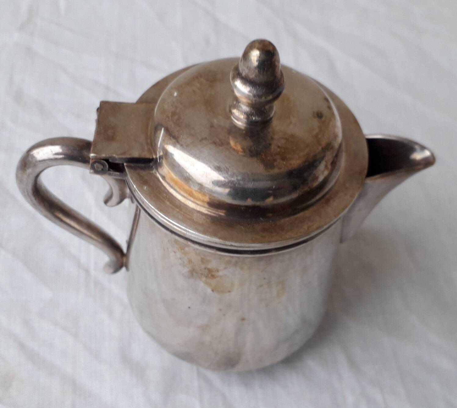 Pot à lait métal argenté Nakazato