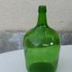 Dark green glass demijohn, vintage
