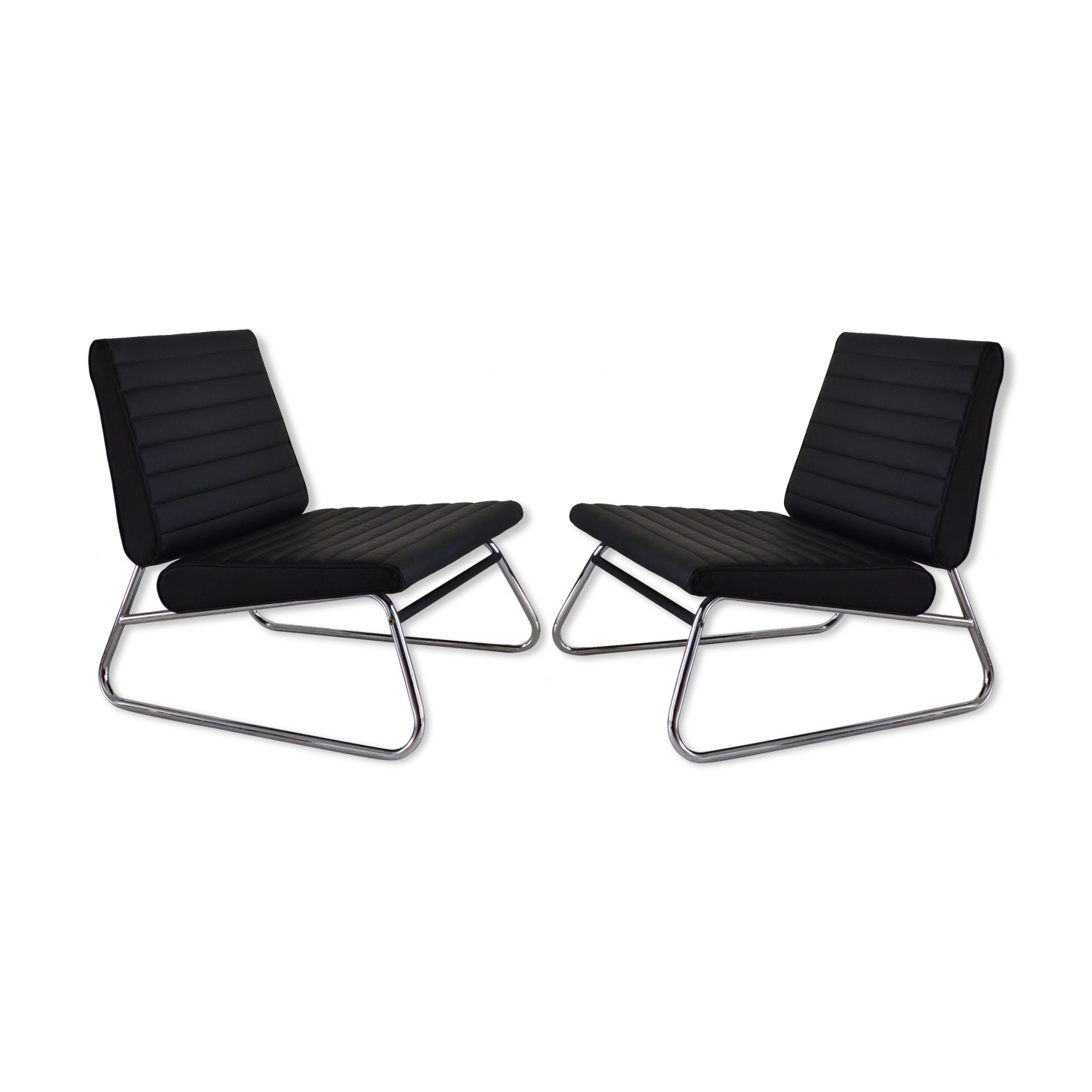 Scandinavian armchair pair