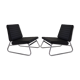 Scandinavian armchair pair
