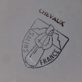 Cake dish platter in Salins earthenware