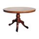 Table ovale en acajou