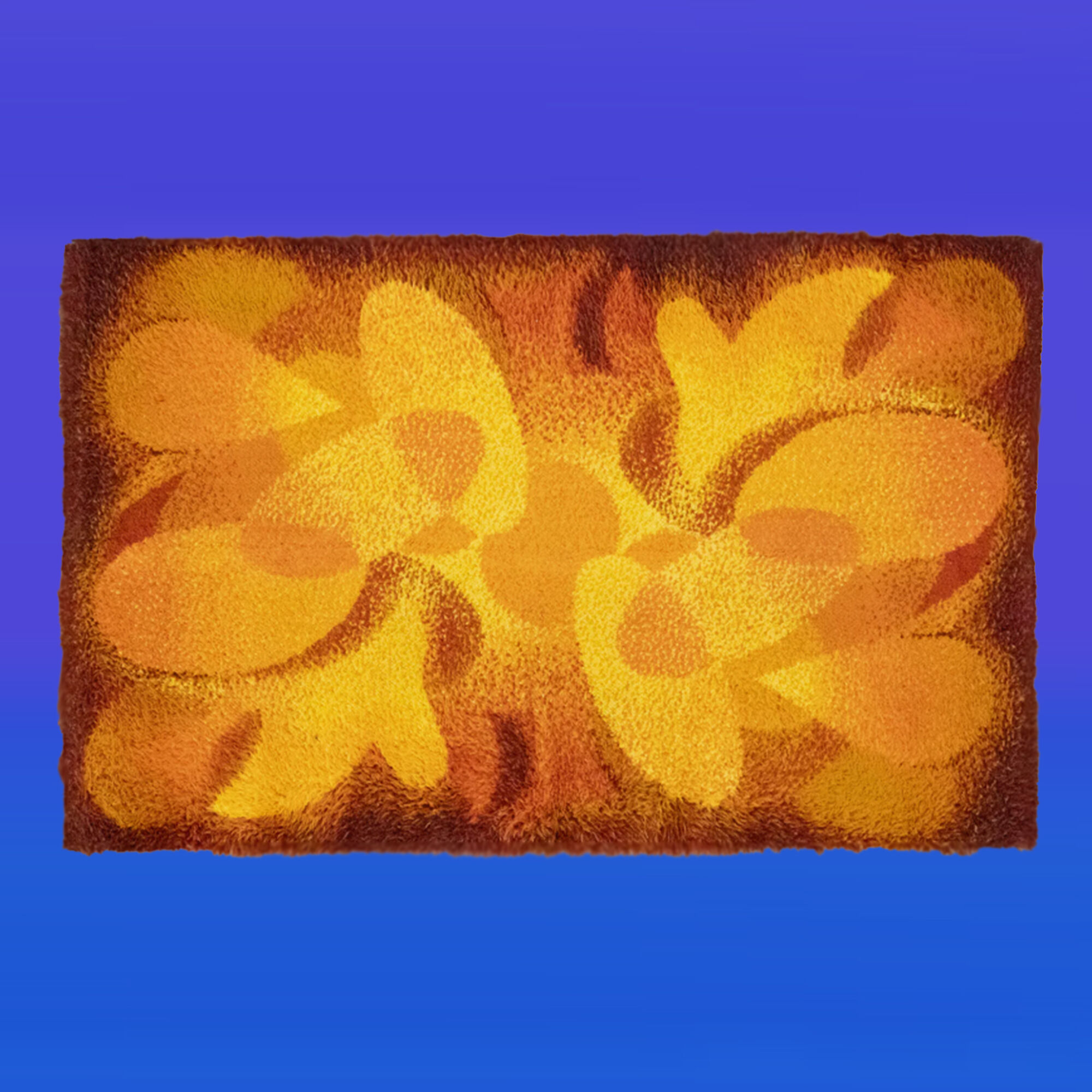 Large abstract rug by Desso