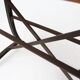 Table de bar/bistro industrielle avec pieds en fonte et plateau en bois, Belgique 192
