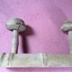 Wooden coat rack