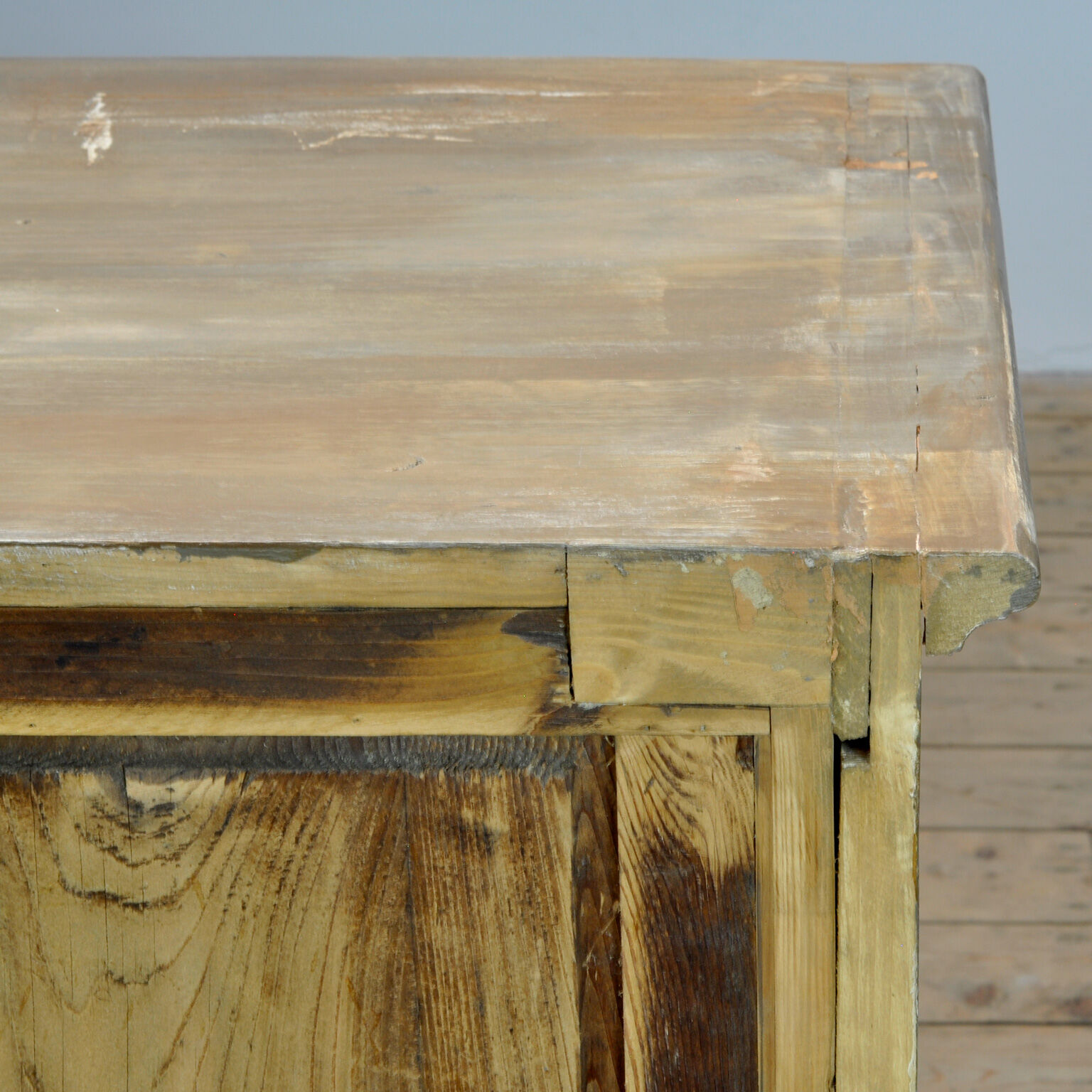 Vintage Pine Shop Counter, 1930's