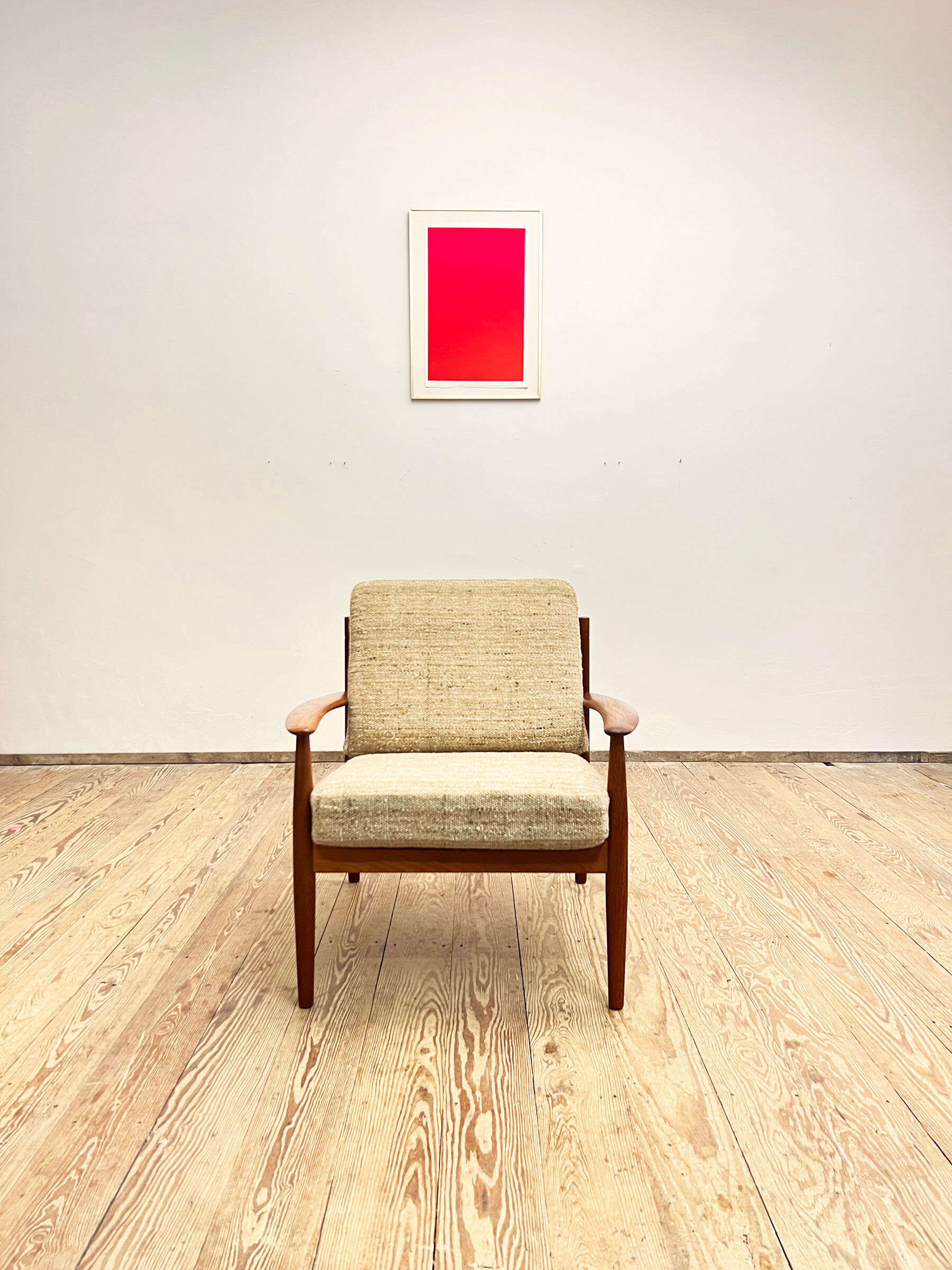 Armchair by Grete Jalk for France & Son, Danish Design, 1950er