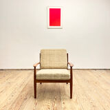 Armchair by Grete Jalk for France & Son, Danish Design, 1950er