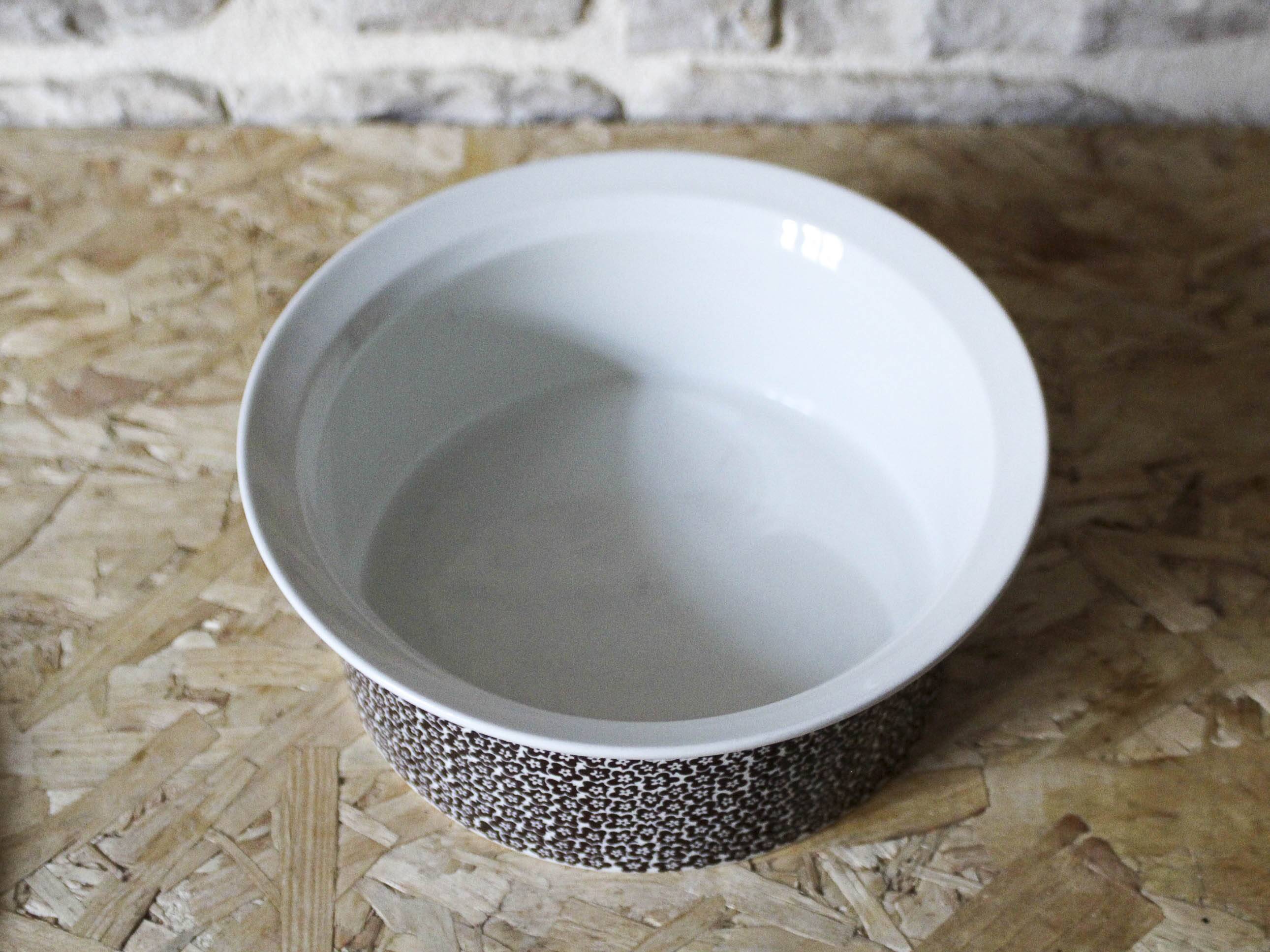 Plat et saladier Arabia Finland - Collection Faenza