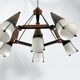 Mid-Century Modern sputnik chandelier, Italy 1950s