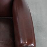 Luxury Sheep Leather Armchair with a Timeless Look