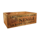 Nestle transport wood box.