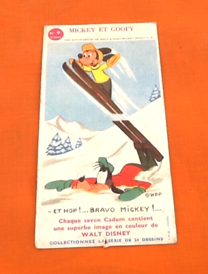 1950s Walt Disney Advertising Soap Cadum