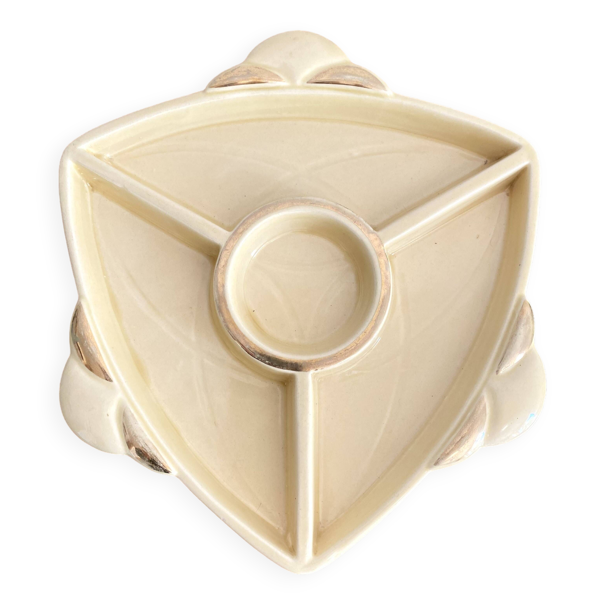 Art Deco table or aperitif serving dish 36 cm