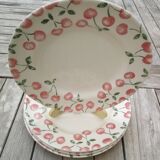 Set of 4 eit england cherry dessert plates