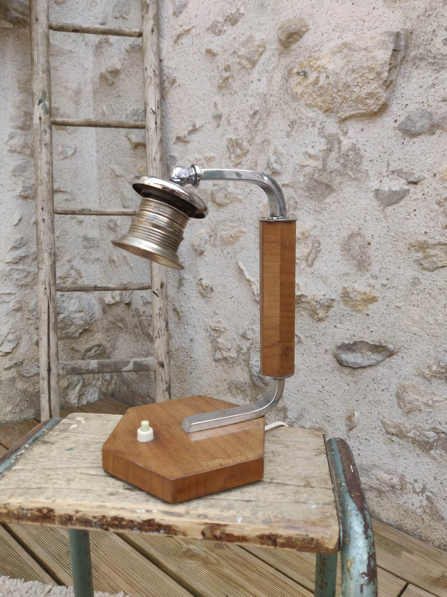 Art Deco articulated lamp