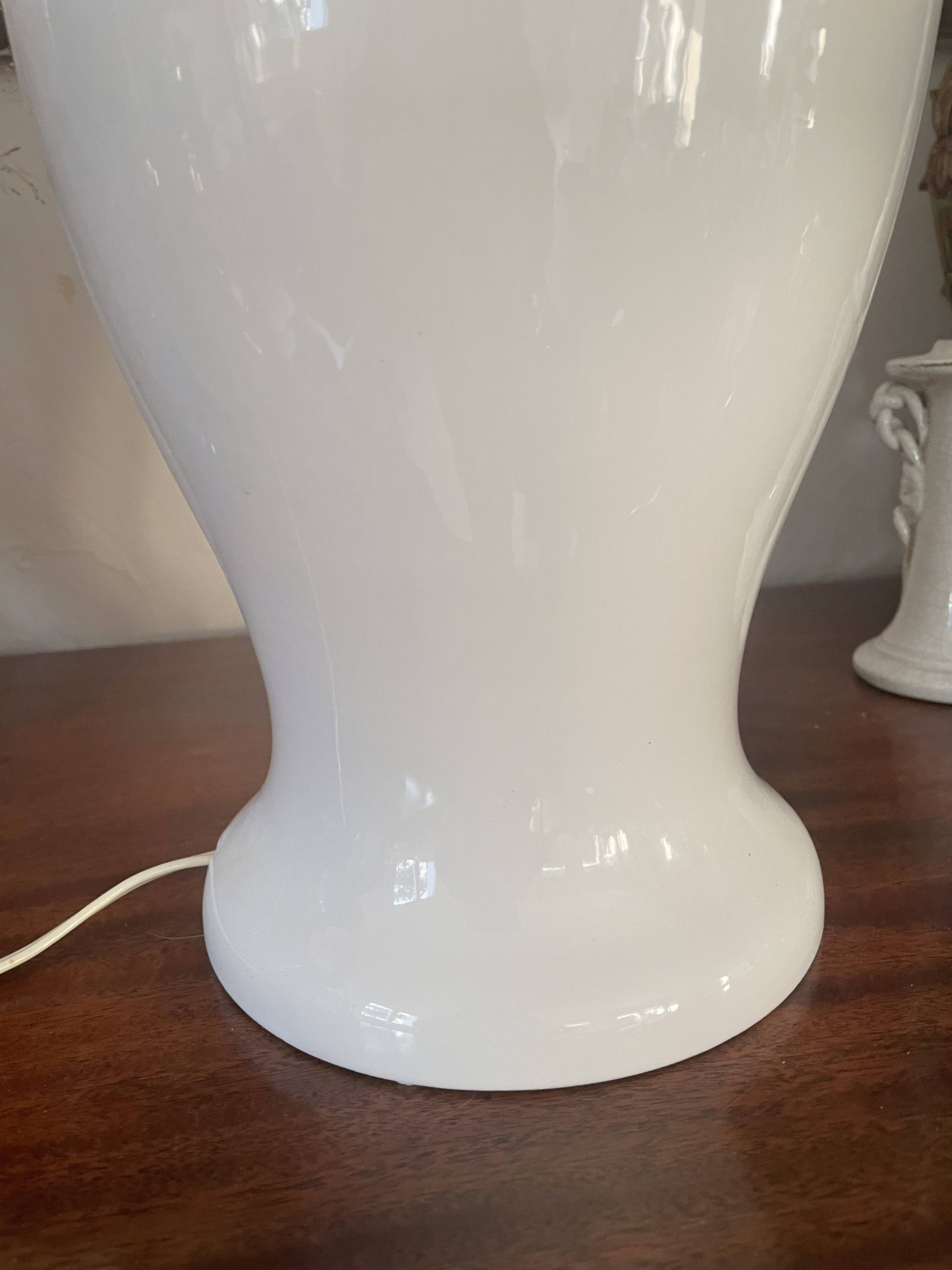 Vintage ceramic lamp base 42cm