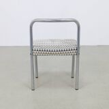 6x Dining Chair in Chrome model SE03 by Martin Visser for Spectrum, 1970s