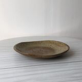 Pyrite stoneware serving dish