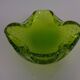 Green Sommerso Murano Glass Ashtray, Italy, 1960s