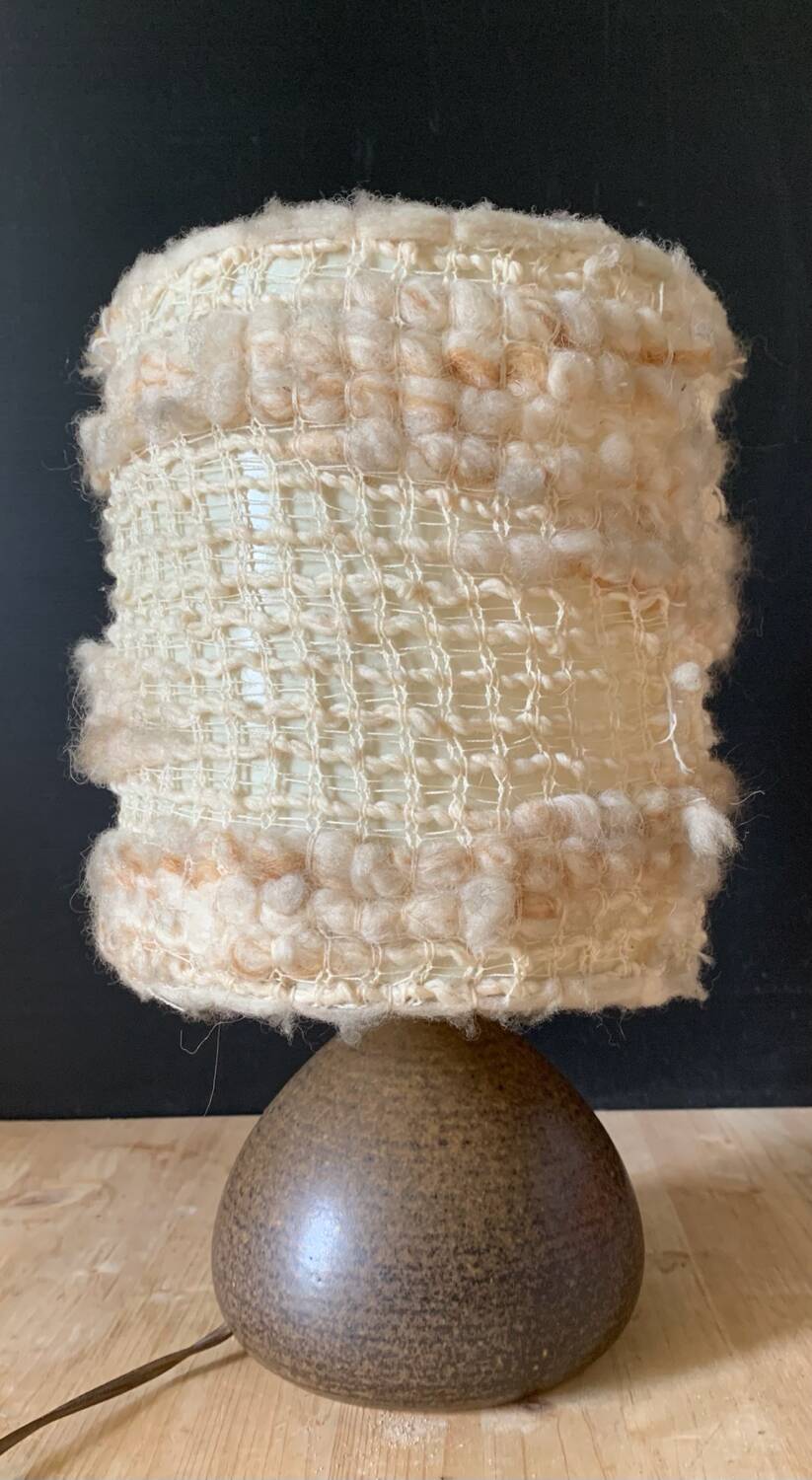 Lampe en grès
