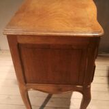 Louis XV style solid oak chest of drawers