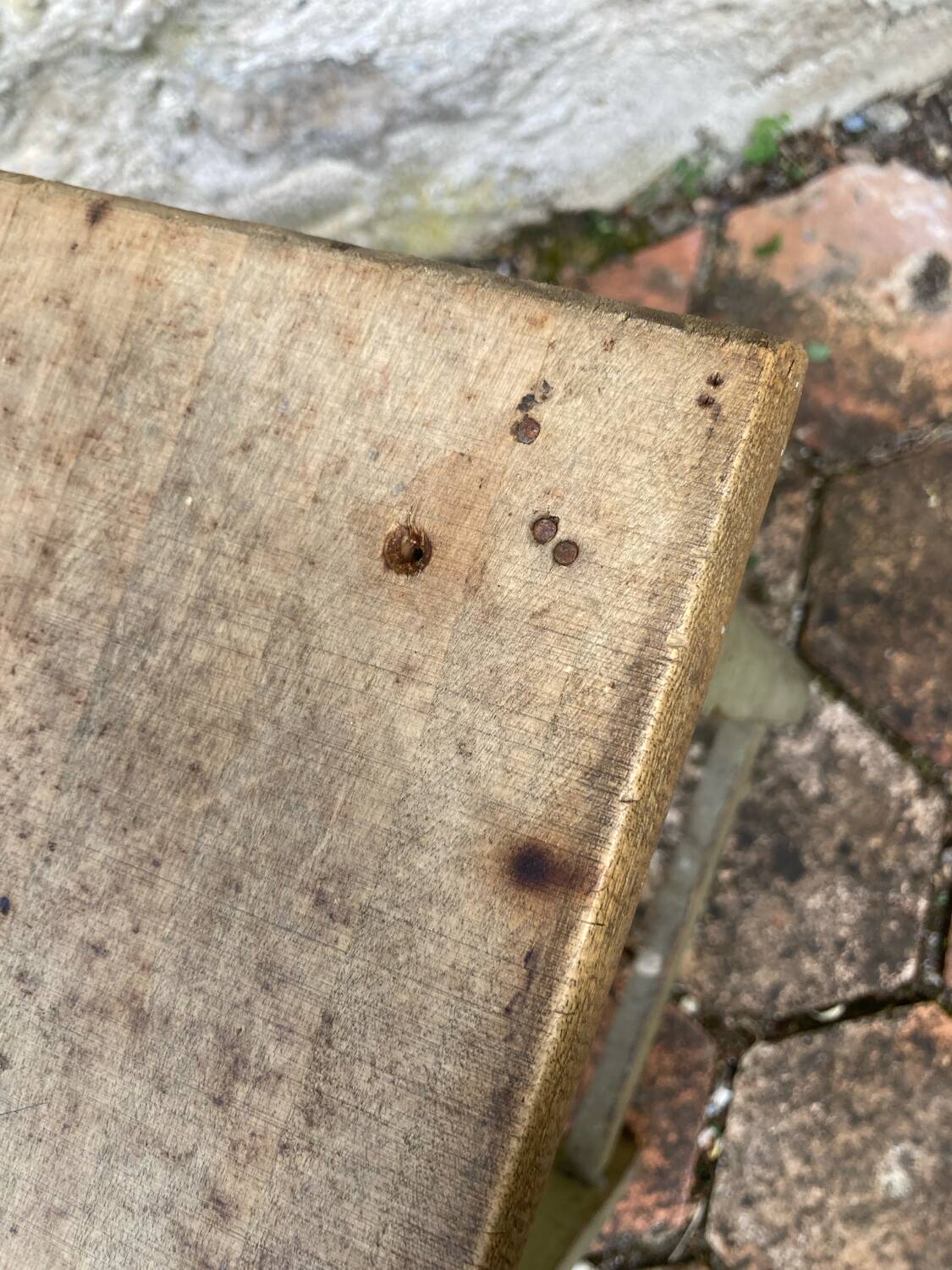 Vintage workshop stool