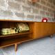 Vintage Scandinavian teak sideboard, 1970.