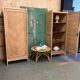 Armoire vintage en chêne naturel