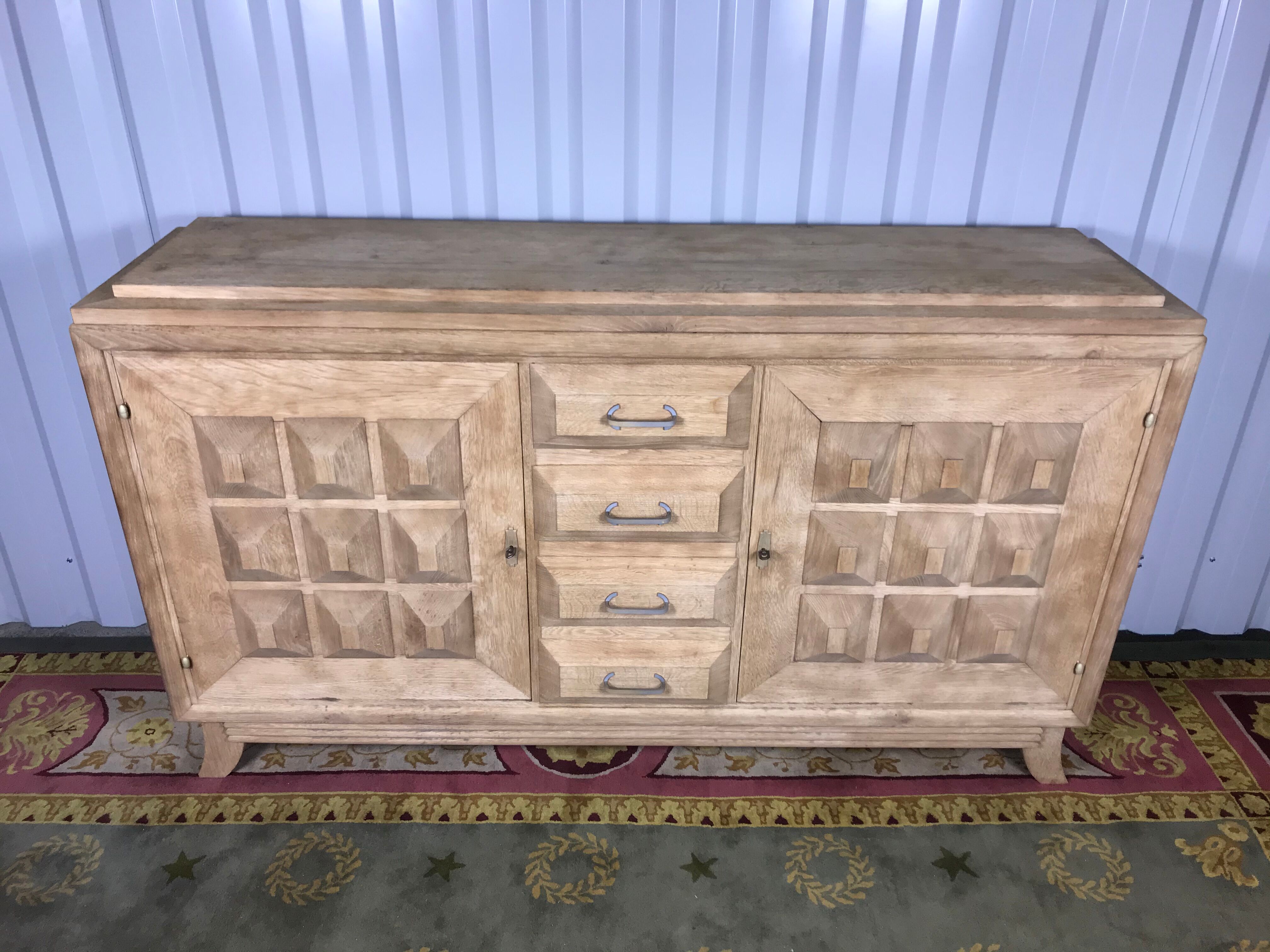 Brutalist solid oak line - aero-mmred art deco