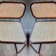 4 dining chairs in rattan Tento