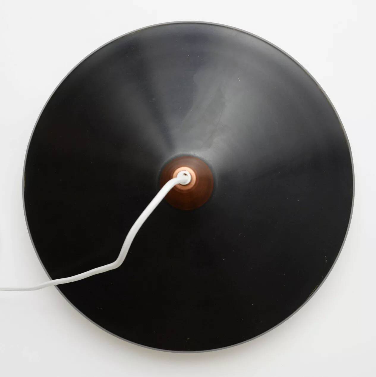 Lampe vintage en verre, Danemark années 1960