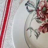Assiettes plates dépareillées