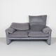 Maralunga 2 seater sofa by Vico Magistretti for Cassina