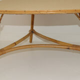 Rattan coffee table