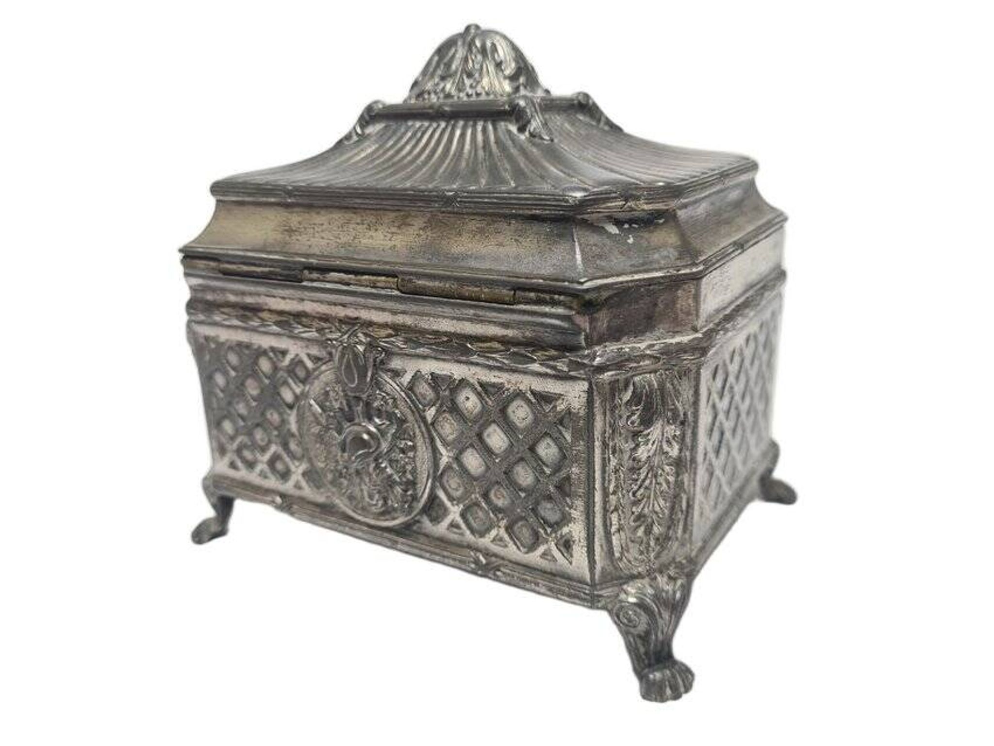 Sucrier éclectique allemand de WMF, années 1890